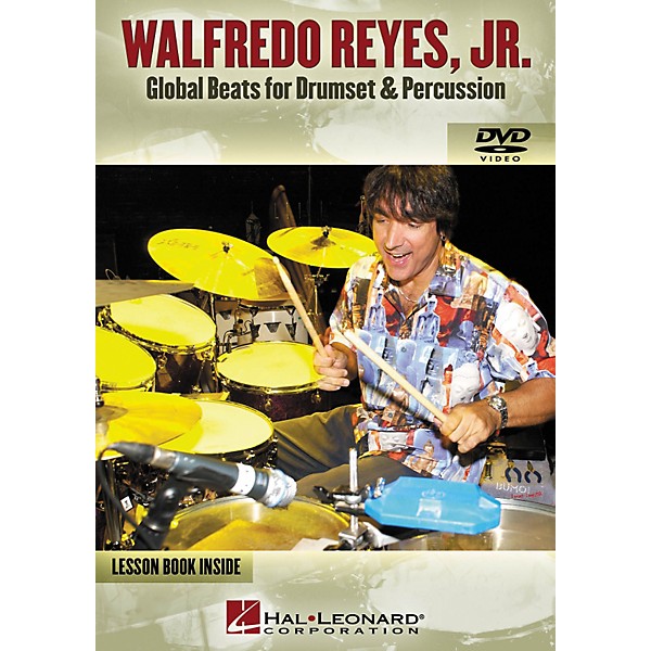 Hal Leonard Walfredo Reyes, JR. - Global Beats for Drumset Percussion (DVD)