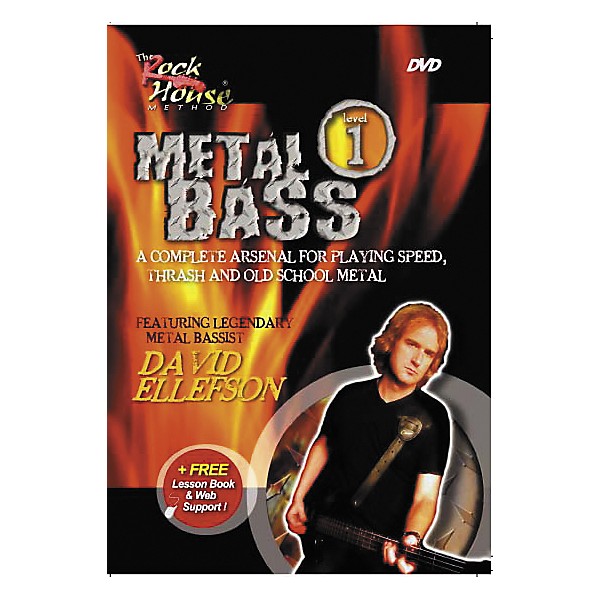 Clearance Rock House Metal Bass Level 1 Featuring David Ellefson DVD