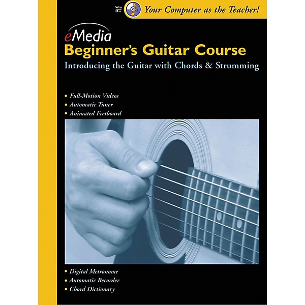 eMedia Beginner's Guitar Course, Vol. 1 (CD-ROM)