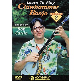 Homespun Learn to Play Clawhammer Banjo Lesson 2: Intermediate (DVD)