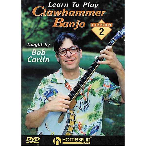 Homespun Learn to Play Clawhammer Banjo Lesson 2: Intermediate (DVD)