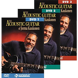 Homespun Acoustic Guitar Jorma Kaukonen 3 DVD Set