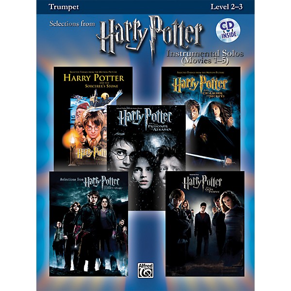 Alfred Harry Potter Instrumental Solos - Movies 1-5 Trumpet