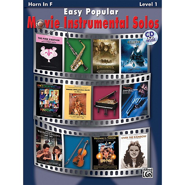Alfred Easy Popular Movie Instrumental Solos French Horn