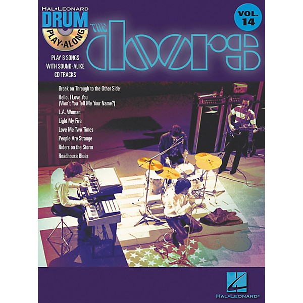 Hal Leonard The Doors - Drum Play-Along Volume 14 Book/CD Set