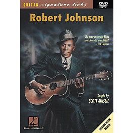 Hal Leonard Robert Johnson Guitar Signature Licks (DVD)