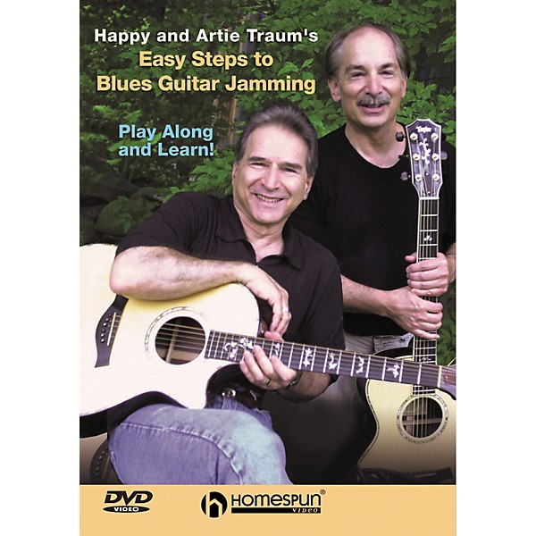 Homespun Easy Steps to Blues Guitar Jamming (DVD)