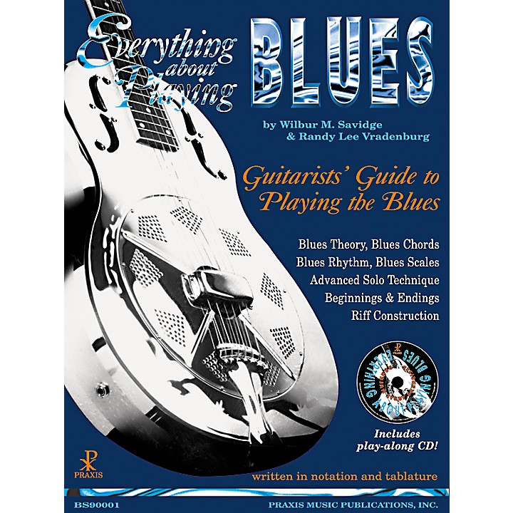 Music Sales Everything About Playing Blues (Book/CD) | Guitar Center