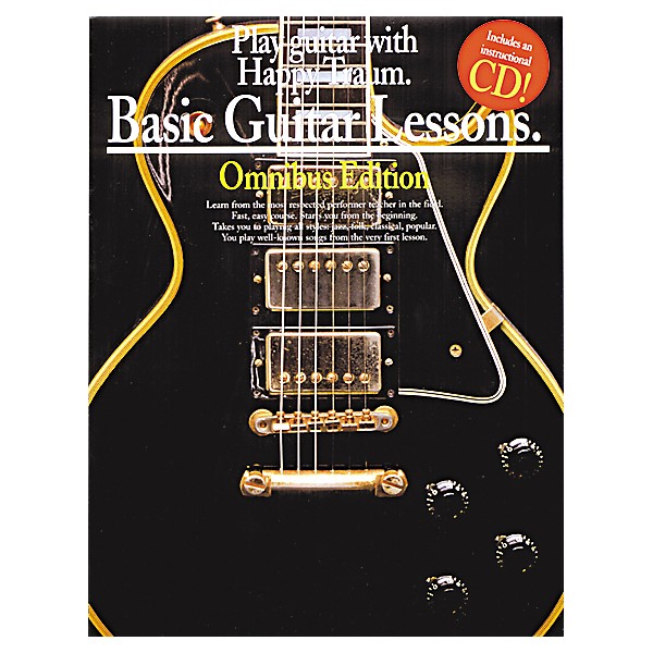 Music Sales Basic Guitar Lessons Books 1,2,3 and 4  (Book/CD)