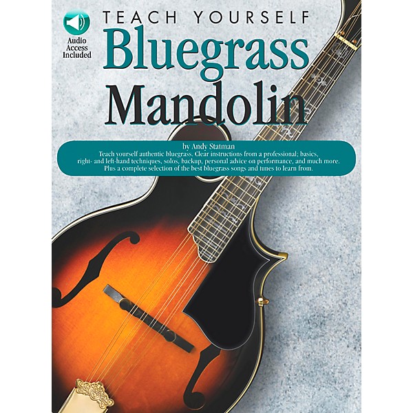 Music Sales Teach Yourself Bluegrass Mandolin (Book/CD)