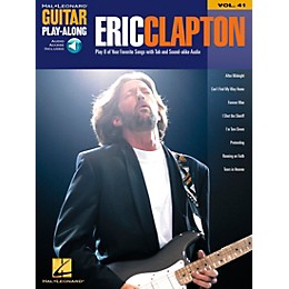 Hal Leonard Eric Clapton Guitar Play-Along Series Book with CD Vol. 41