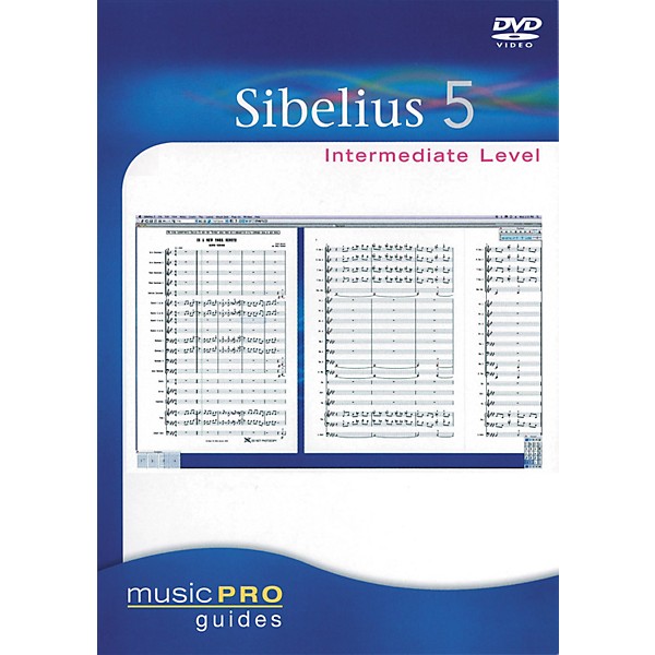 Hal Leonard Sibelius 5 Intermediate - Music Pro Series (DVD)