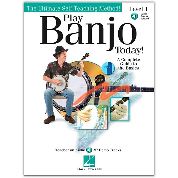 Hal Leonard Play Banjo Today! Level One - A Complete Guide To the Basics (Book/Online Audio)