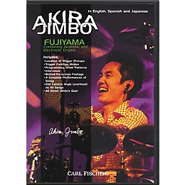 Carl Fischer Akira Jimbo Fujiyama - Combining Acoustic and Electronic Drums (DVD)