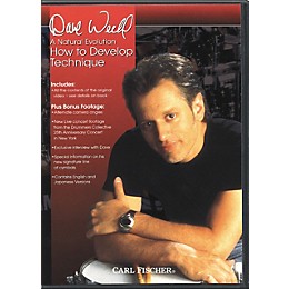 Carl Fischer A Natural Evolution: How to Develop Technique by Dave Weckl DVD