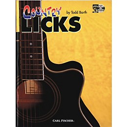 Carl Fischer Country Guitar Licks (Book/CD)