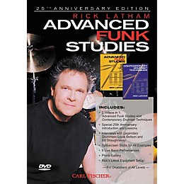 Carl Fischer Advanced Funk Studies for Drums (DVD)