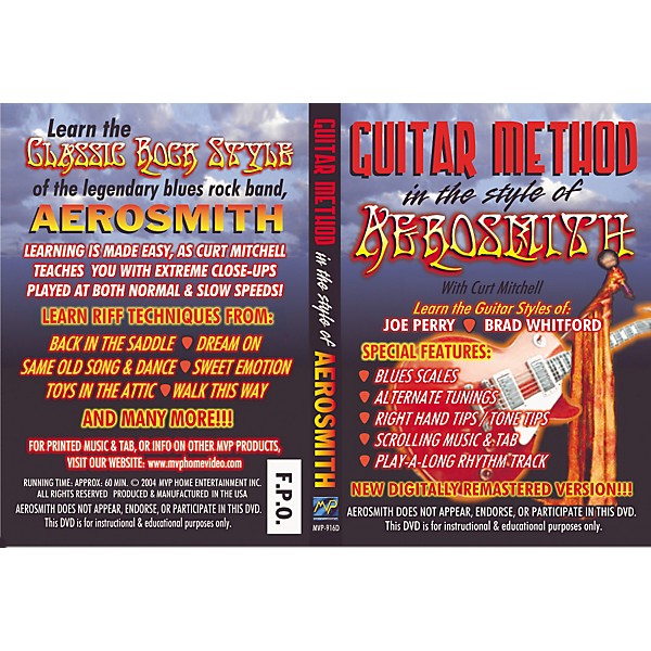 MVP In the Style of Aerosmith (DVD)
