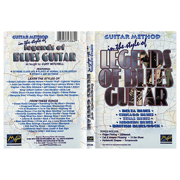 MVP In The Style Of Legends of Blues Guitar (DVD)
