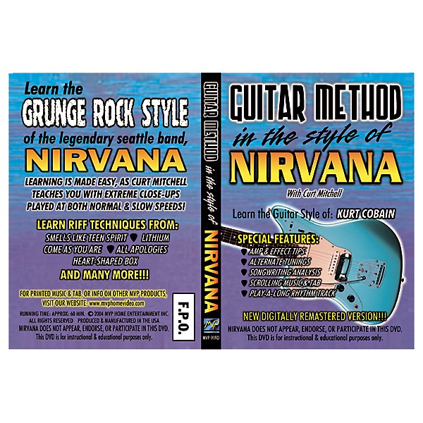 MVP In the Style of Nirvana (DVD)