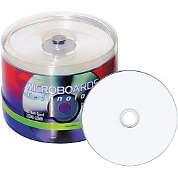 Taiyo Yuden 4.7GB DVD-R, 16X, White Inkjet-Printable, WaterShield coated, 50 Disc Spindle