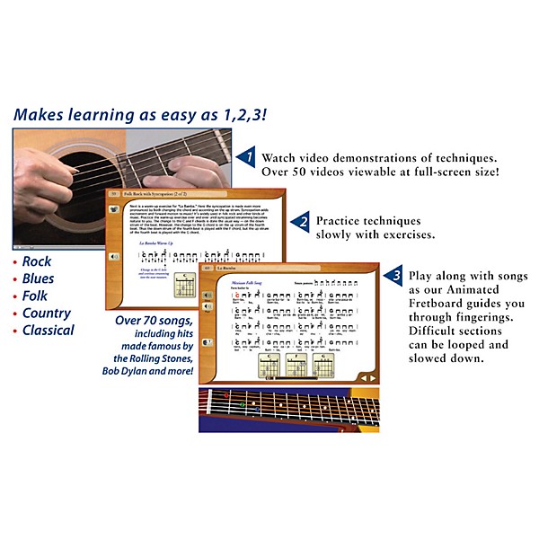 eMedia Guitar Collection 4 CD-ROM Set