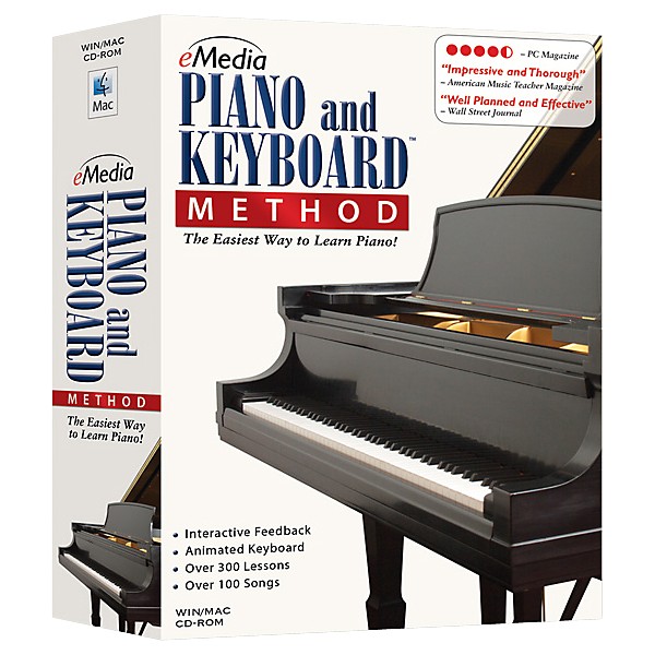 eMedia Piano and Keyboard Method CD-ROM