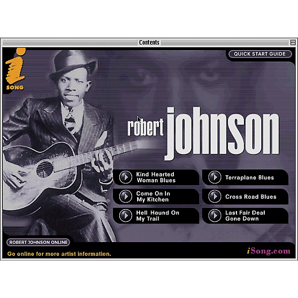 Isong Robert Johnson CD-ROM