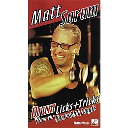 Hal Leonard Matt Sorum - Drum Licks+Tricks from the Rock'n'Roll Jungle VHS Video