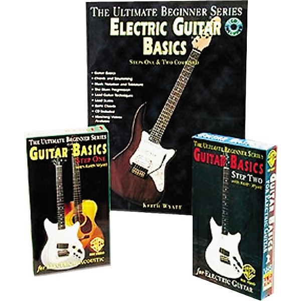 Alfred Electric Guitar Basics Mega Pak Video/Book/CD