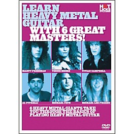 Hot Licks Learn Heavy Metal Guitar with 6 Great Masters DVD