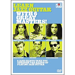 Hot Licks Learn Jazz Guitar With 6 Great Masters DVD