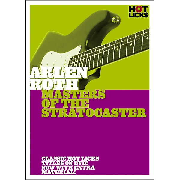 Hot Licks Arlen Roth: Masters of the Stratocaster DVD