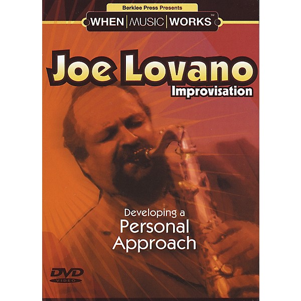 Berklee Press Joe Lovano Improvisation Saxophone (DVD)