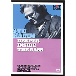 Hot Licks Stu Hamm Deeper Inside the Bass DVD