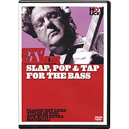 Hot Licks Stu Hamm Slap, Pop & Tap for the Bass DVD