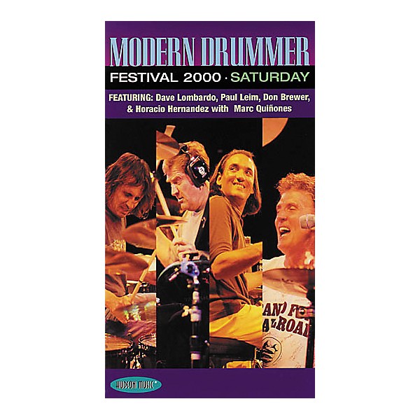 Hudson Music Modern Drummer Festival 2000 Saturday (VHS)