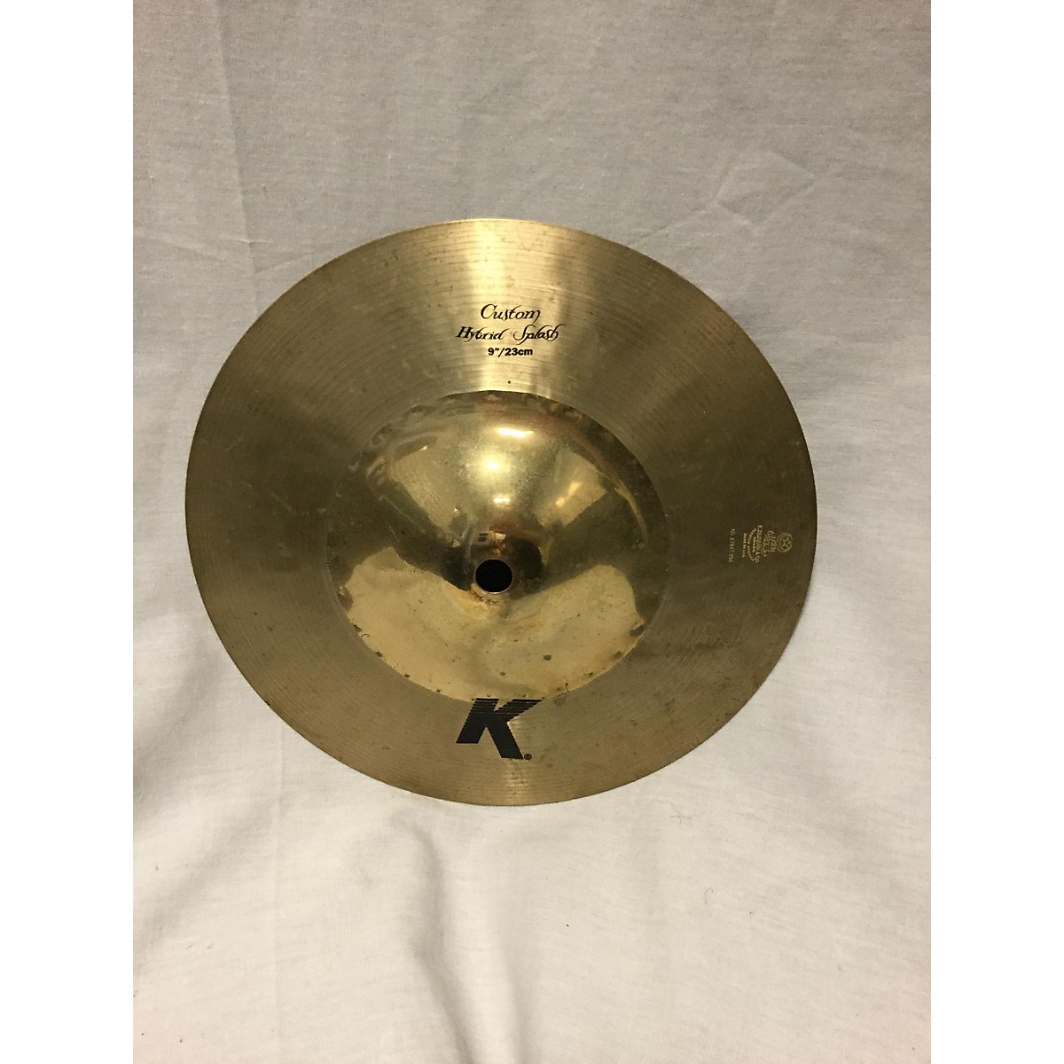 Used Zildjian 9in K Custom Hybrid Splash Cymbal Guitar Center