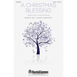 Shawnee Press A Christmas Blessing SATB composed by John Purifoy