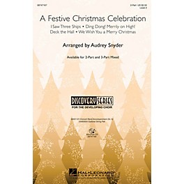 Hal Leonard A Festive Christmas Celebration 2-Part arranged by John Moss