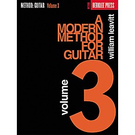 Berklee Press A Modern Method for Guitar - Volume 3 Book