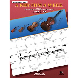 Alfred A Rhythm a Week Cello/Bass