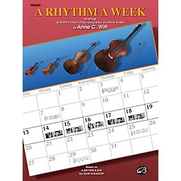 Alfred A Rhythm a Week Violin
