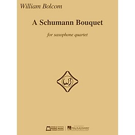 Edward B. Marks Music Company A Schumann Bouquet for Saxophone Quartet E.B. Marks Book  by Robert Schumann Arranged by Wil...