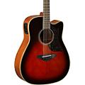 Yamaha A-Series A1M Cutaway Dreadnought Acoustic-Electric Guitar - Tobacco Sunburst