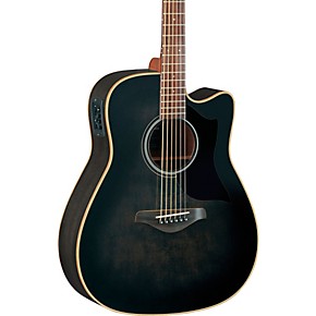 Yamaha A-Series A1M Cutaway Dreadnought Acoustic-Electric Guitar ...