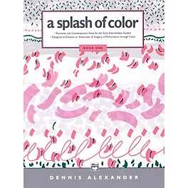 Alfred A Splash of Color Book 1 Book 1