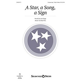 Shawnee Press A Star, A Song, A Sign UNIS/2PT composed by Brad Nix