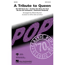 Hal Leonard A Tribute To Queen (Medley) ShowTrax CD by Queen Arranged by Mark Brymer