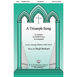 H.T. FitzSimons Company A Triumph Song SATB composed by Hugh Benham